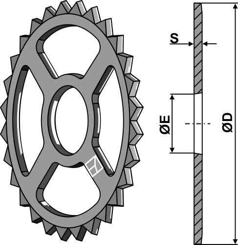 Brytningsring – Ø470 mm