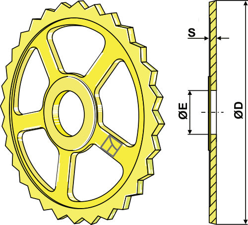 Katkaisurenkaan halkaisija – Ø480 mm