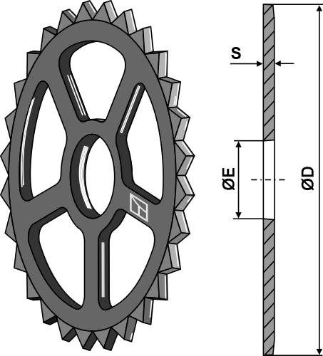 Katkaisurenkaan halkaisija – Ø620 mm