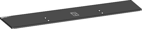 Skärskena 1470 x 8 mm