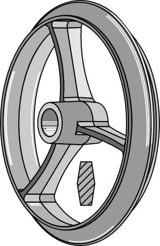 Cambridge-rullering - Ø450mm