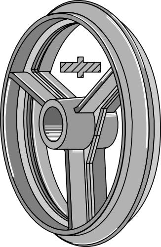 Cambridge-rullering - Ø505 mm