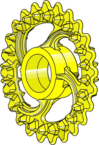 Crosskill-ring - Ø520mm