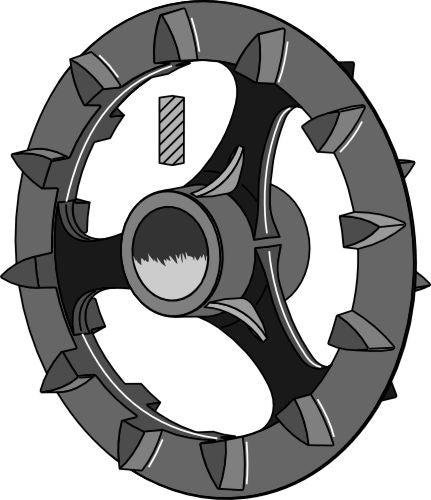 Crosskill-ring – Ø410 mm