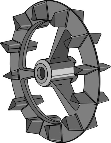 Crosskill-ring – Ø400 mm – vänster