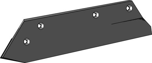 Stone share - hard metal faced-back side - left