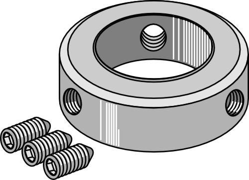 Krage för axel Ø60 komplett med skruv M12