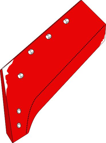 Reversible point share - 16'' - left