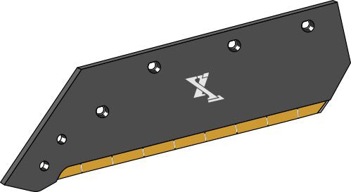 Reversible point share - 14'' - left - Hard metal