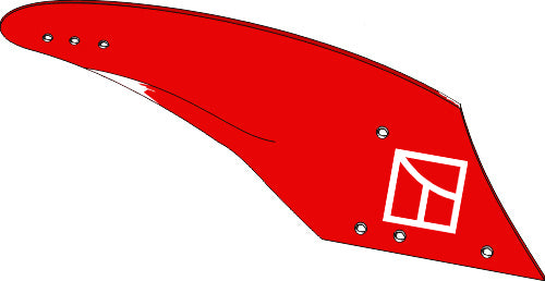 Moldboard Hydrein 16'' - höger