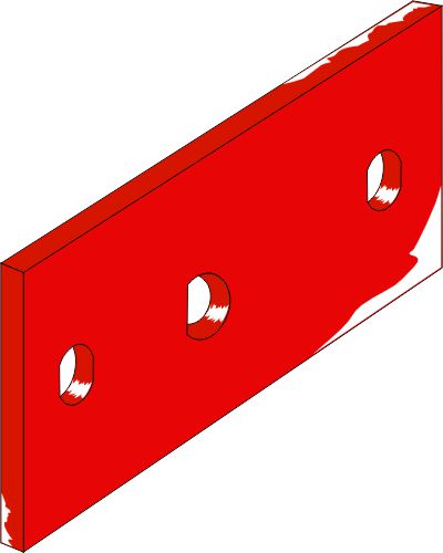 Mittenplatta - höger