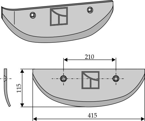 Betlyftare, vänster modell