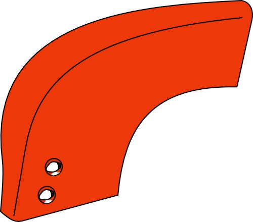 Gødningsskimmerbræt - venstre