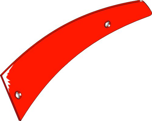 Moldboard-lamell – vänster