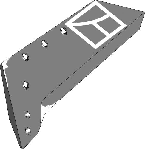 Reversible point share - 16'' - left