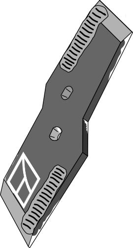 Vendbar spids forstærket - højre