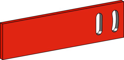 Kääntölevyn jatke - oikea/vasen