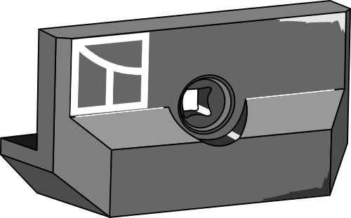 Gjuten häl - höger/vänster