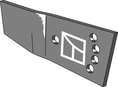 Forlengelse av høvelblad – høyre