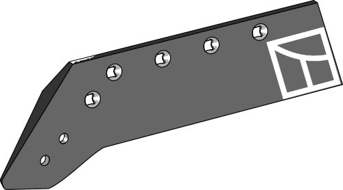 Reversible point share - 16'' - left