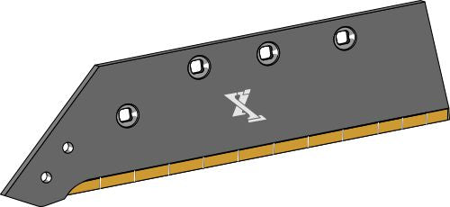 Vendbar spisskjær - 16'' - venstre - Hardmetall
