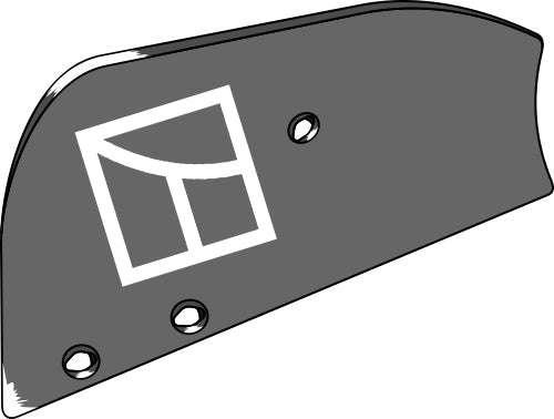 Manure skimmer board - left