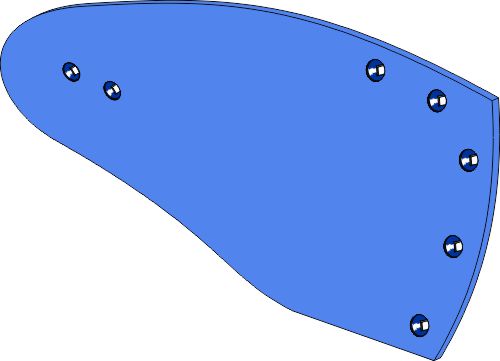 Skær HRP-295O - højre