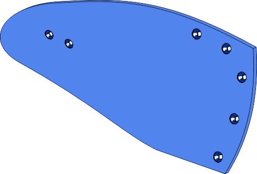 Moldboard HRP-326P - højre