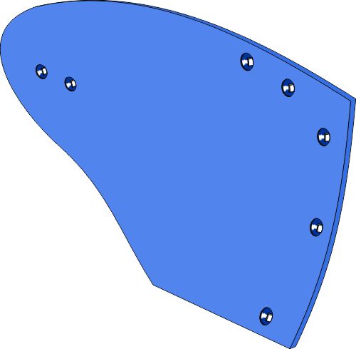 Moldboard HRP-296O - højre