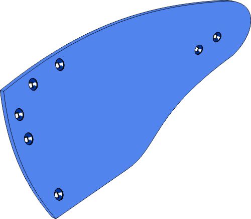 Moldboard HRP-327PL – vänster