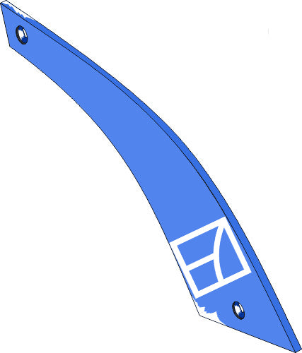 Moldboard-lamel SRP327PB4 - højre