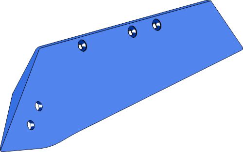 Vendbar spissskjær SSP332OSL - venstre