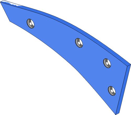 Moldboard-lamel SRP236O1 - højre