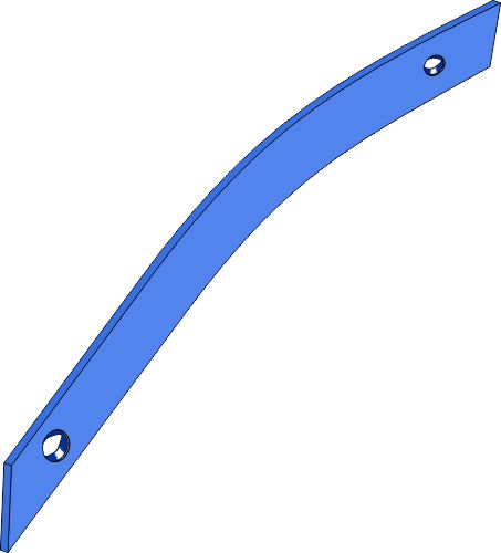 Moldboard-lamell SRP330WL2 – vänster