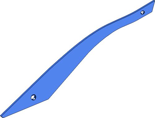 Moldboard slat SRP330WL4 - left