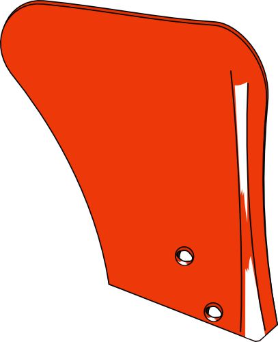Manure skimmer board - right