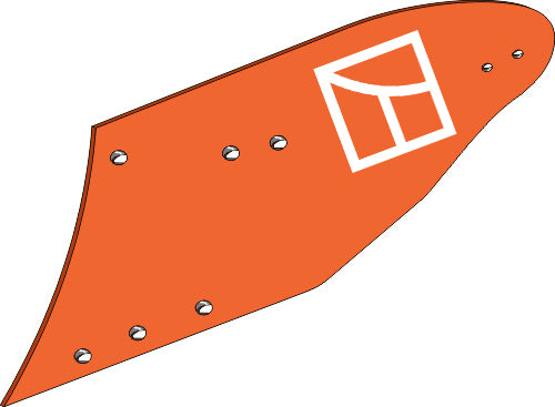 Yksiosainen kyntöaura - vasen