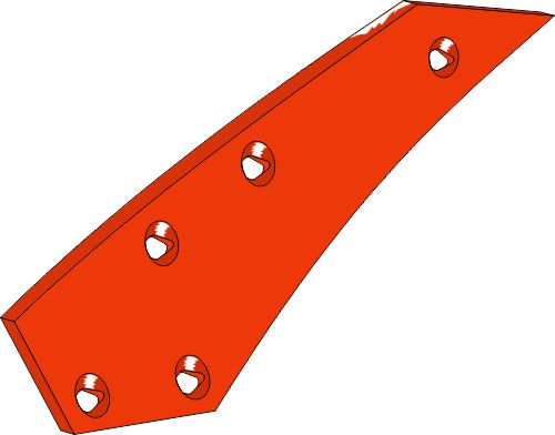 Moldboard-lamell – vänster