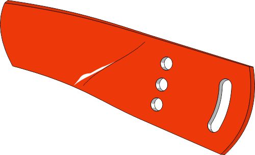 Moldboardförlängning - höger
