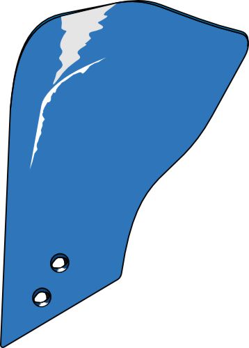 Manure skimmer board - left