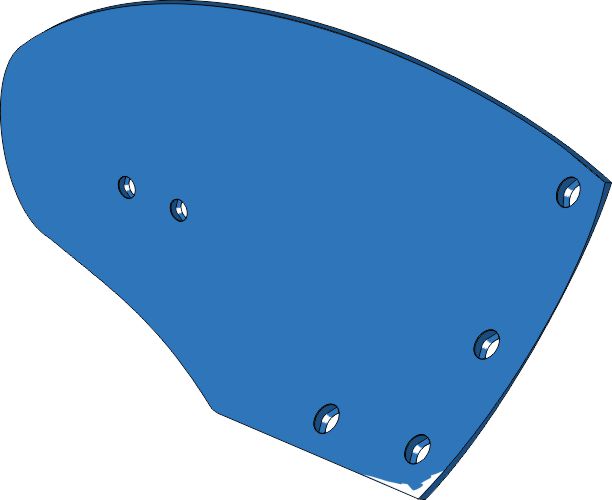 Moldboard UNK340R - right