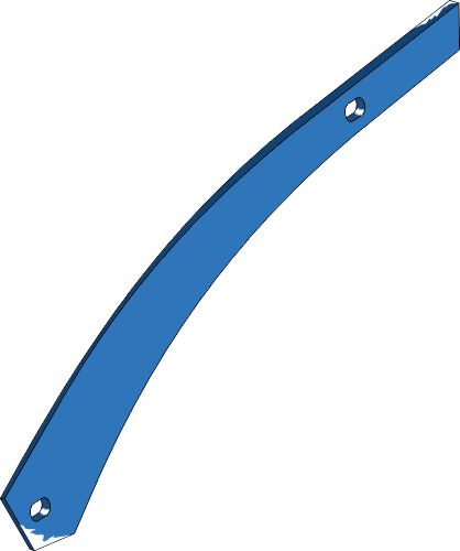 Moldboard-lamel L4 L - venstre