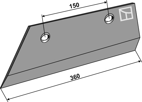 Share wing 10mm - left