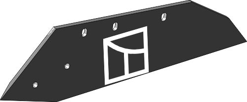 Vendbar spidsandel - venstre