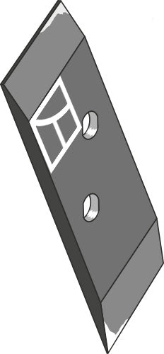 Vendbar spiss 110x10 - venstre