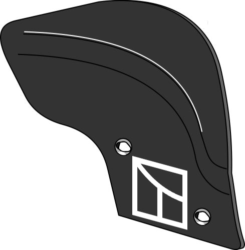 Manure skimmer board - right