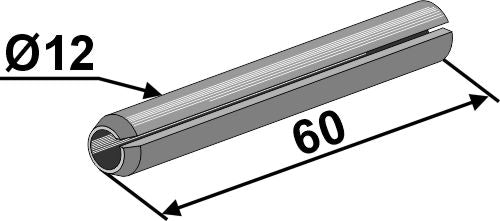 Klämstift - Ø12x60