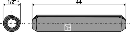 Spiralstift - 1/2''x44