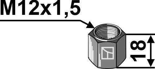 Mutteri M12x1,5