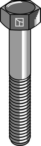 Sexkantskruv med metrisk fin gänga – M14x1,5x65 – 12,9
